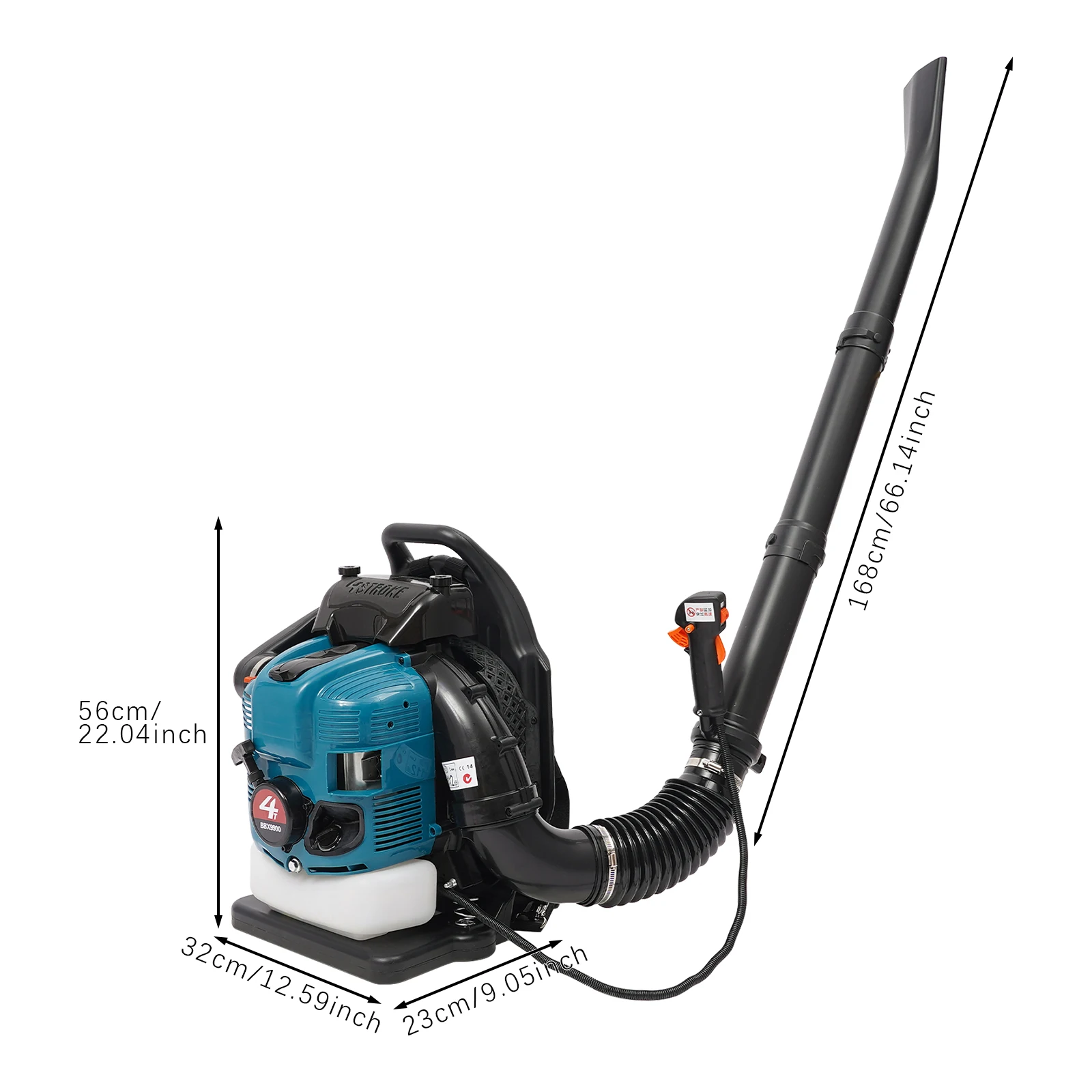 Power Tools Yard - Soffiatore a Zaino a Benzina 75.6