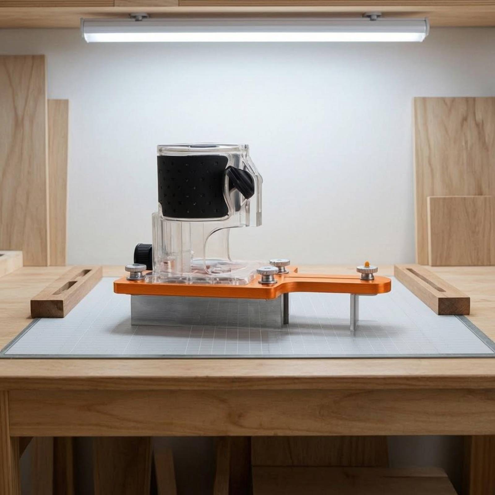 Power Tools Router - Supporto Guida per Fresatura con Corpo