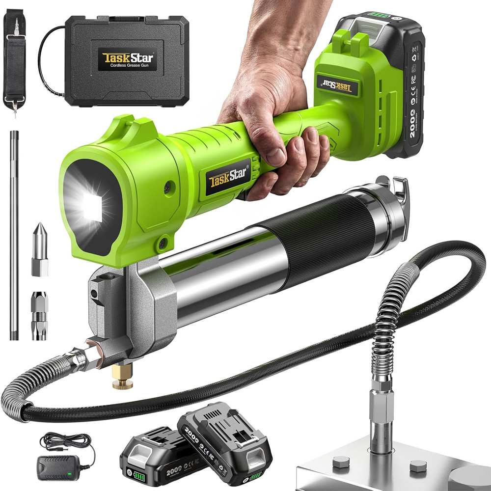 Power Tools Grease - Taskstar 10000PSI Kit pistola per grasso