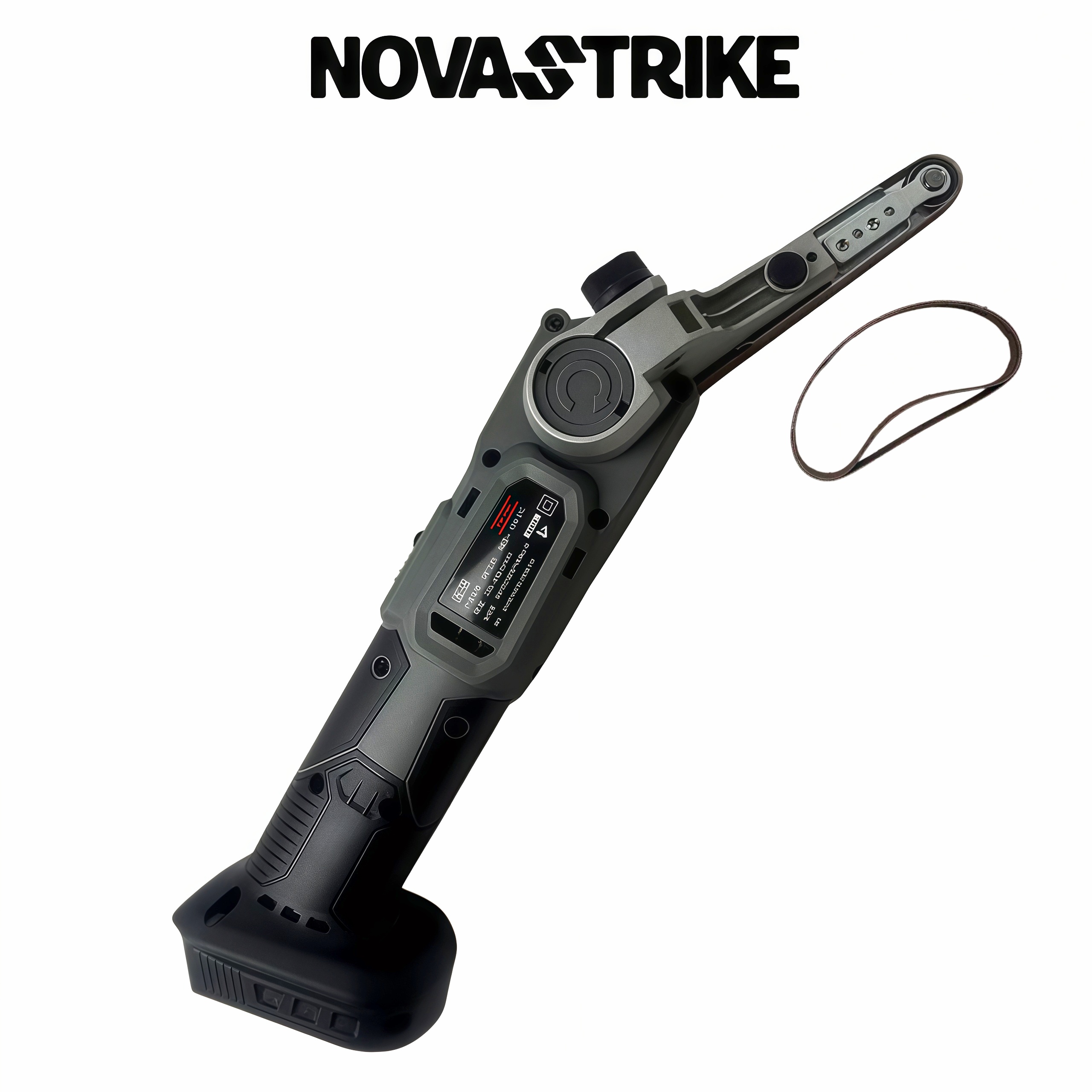 Belt Sander Portable - Levigatrice Portatile Senza Spazzole, Mini Levigatrice