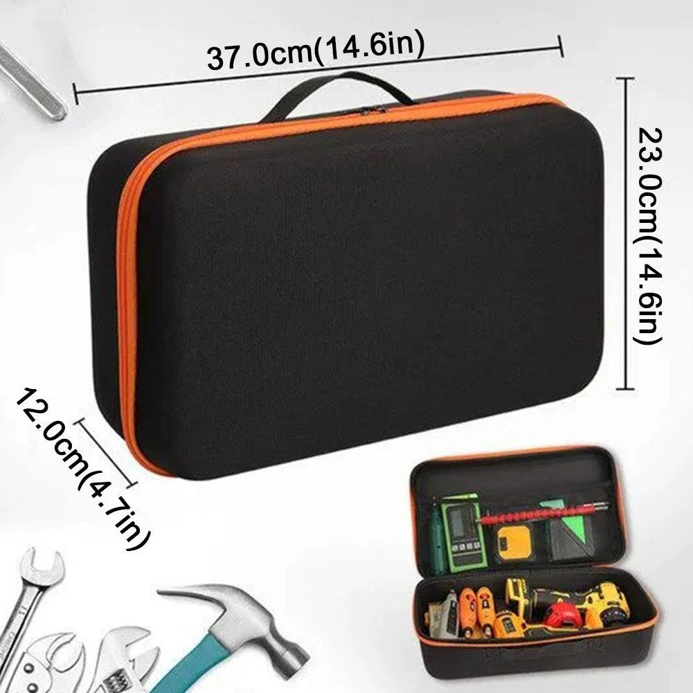 Power Tools Organizer Diy - Valigetta Portautensili Rigida Portatile Antiurto, Borsa