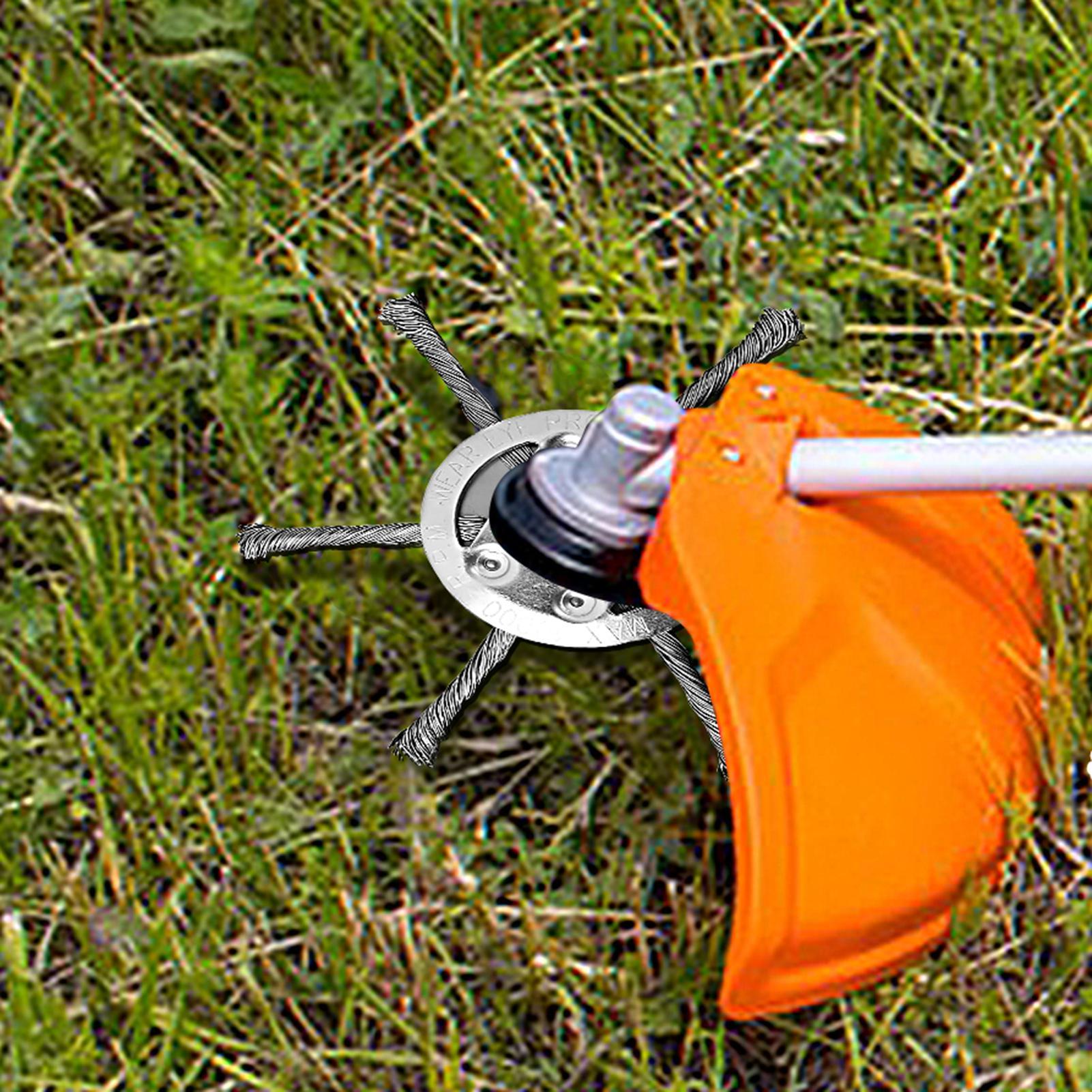 Power Tools Yard - Testina Tagliaerba in Acciaio con Filo