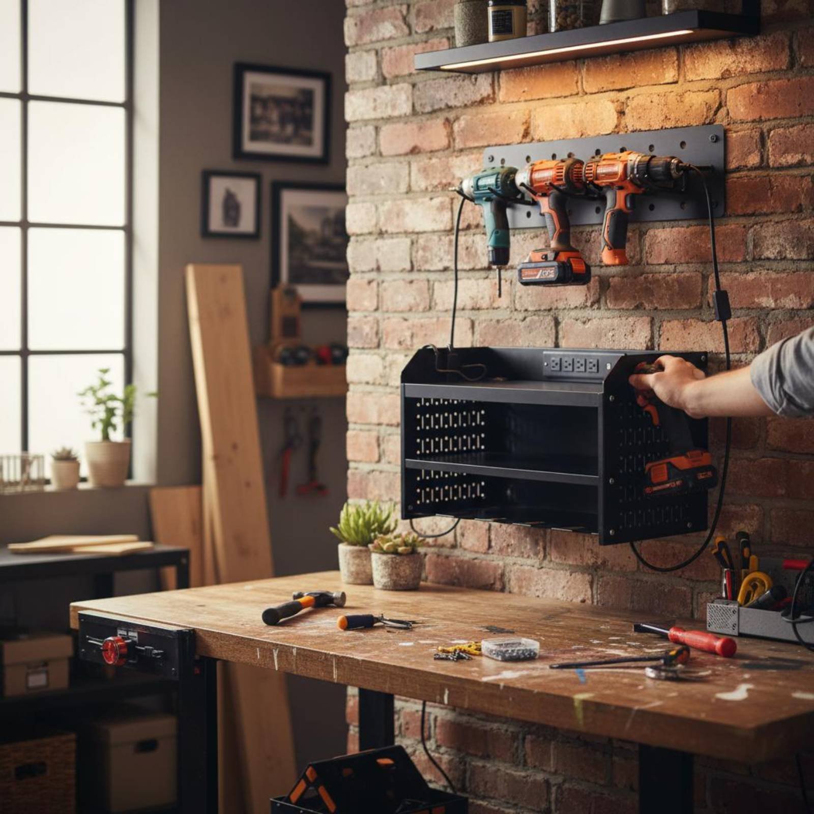 Organizzatore per Trapano Elet - Power Tools Organizer Diy recensione e prezzo