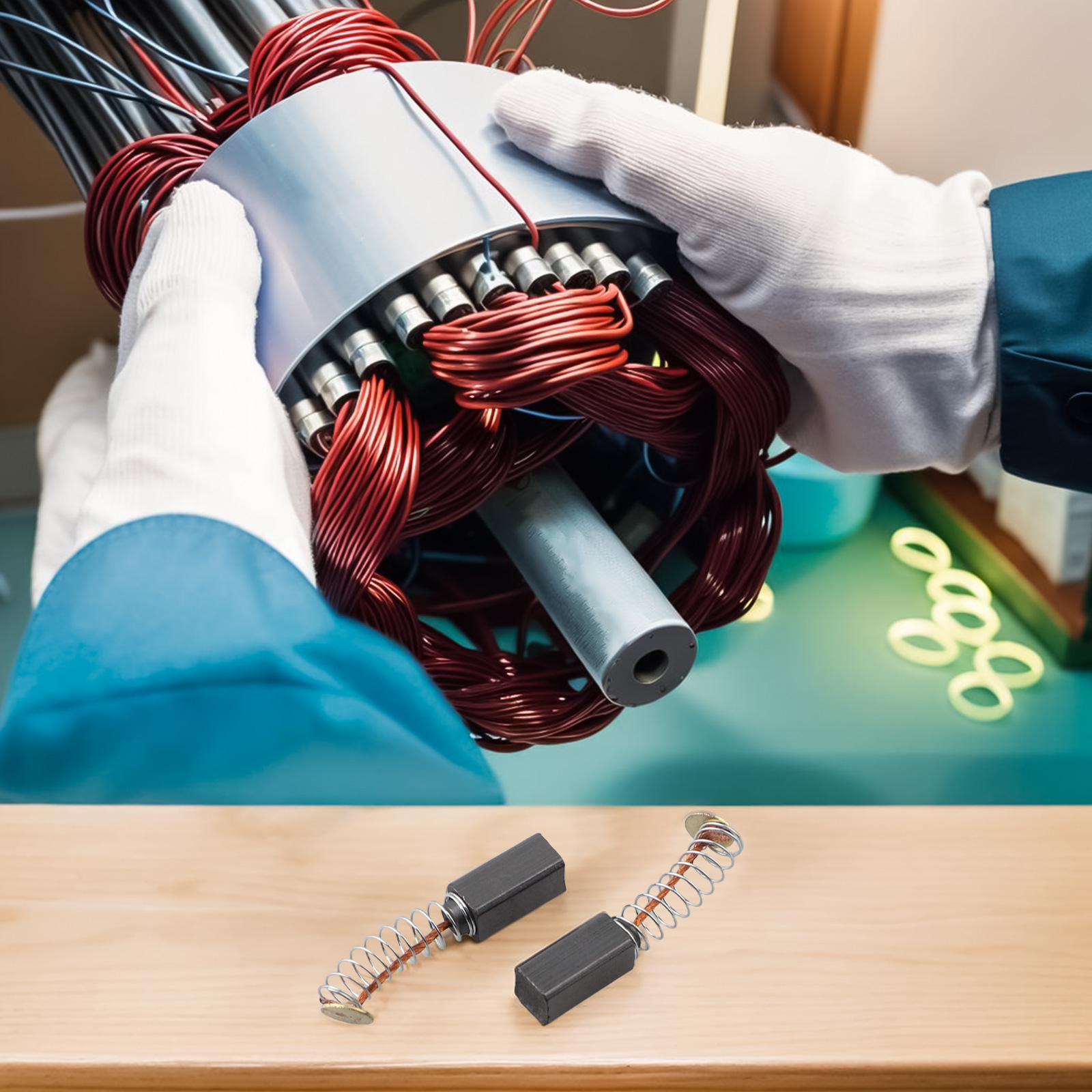 40 spazzole in carbone per ute - Power X Tools And Machinery recensione e prezzo