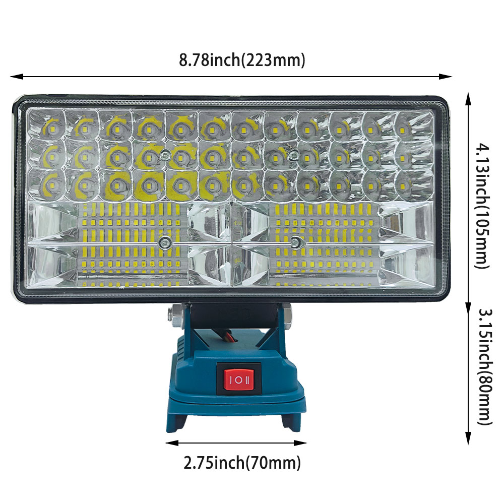 Lampada da Lavoro a LED Portat - Power Tools For Construction Work recensione e prezzo