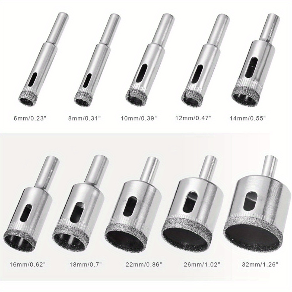Set di 10 Punte Diamantate per - Power Tools Router recensione e prezzo
