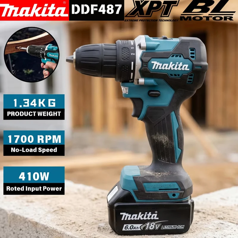 Makita DDF487 Trapano Avvitato - Power Tools Router recensione e prezzo
