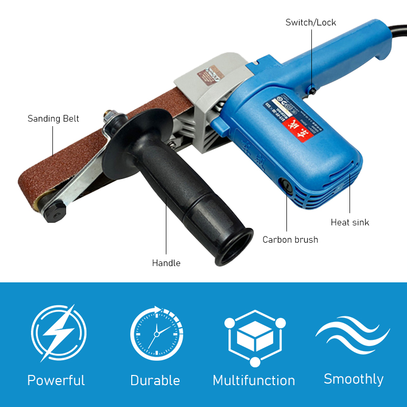 Levigatrice per lucidatura ad  - Belt Sander Portable recensione e prezzo