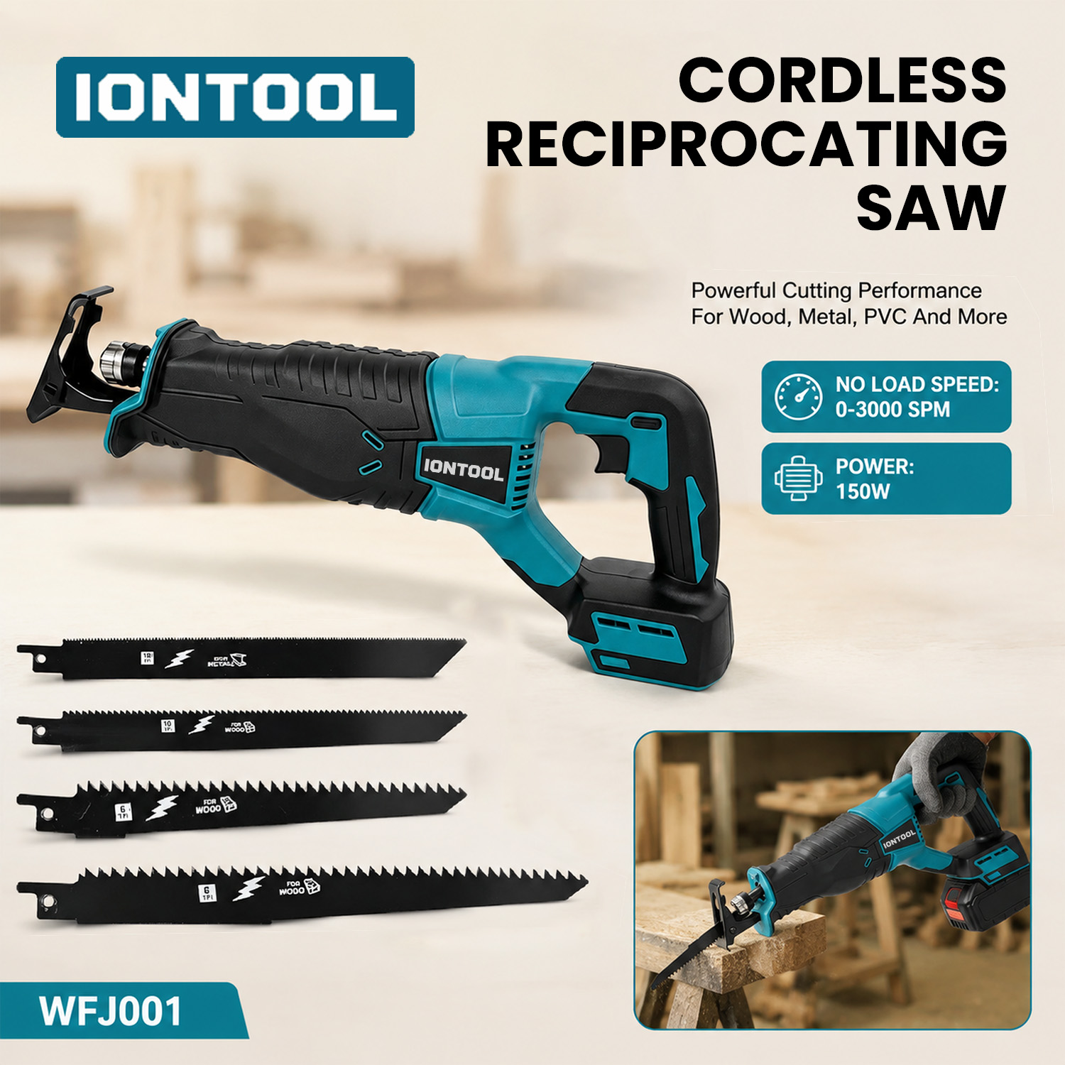 IONTOOL Sega a sciabola a batt - Power Tools Yard recensione e prezzo