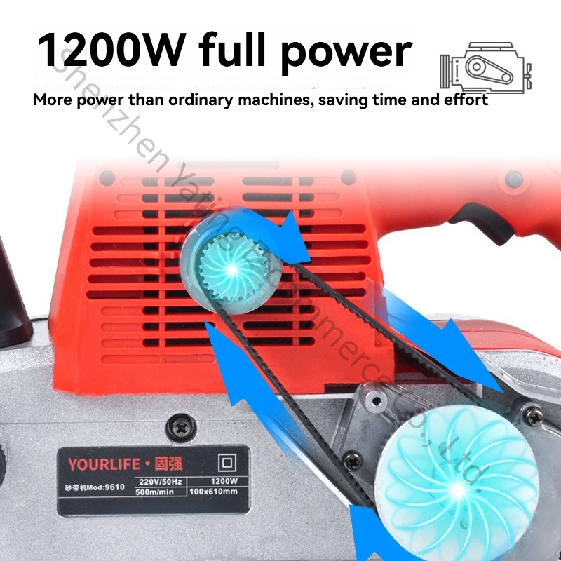 Levigatrice a Nastro da 1500W, - Belt Sander Portable recensione e prezzo